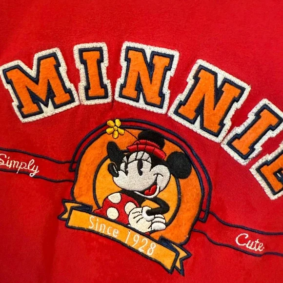 Vintage Disneyland Resort Minnie Mouse Simply Cute‎ embroidered Graphic T Shirt - Picture 2 of 6